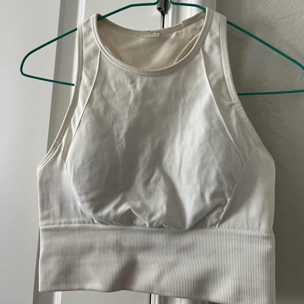 Lululemon size 2 sports bra white